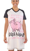 Hogs & Kisses Pig Sleep Nightshirt